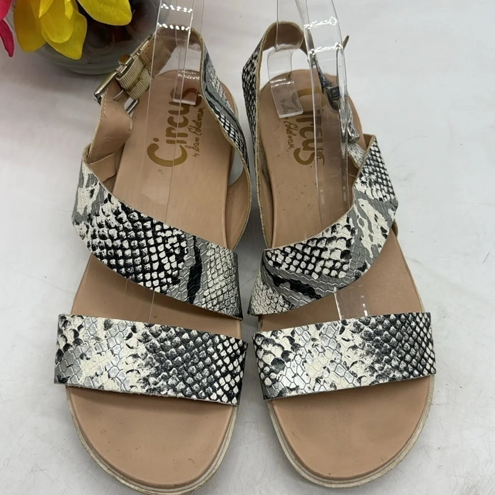 Circus by Sam Edelman Snakeskin Sandals Size 9 MCS4998C